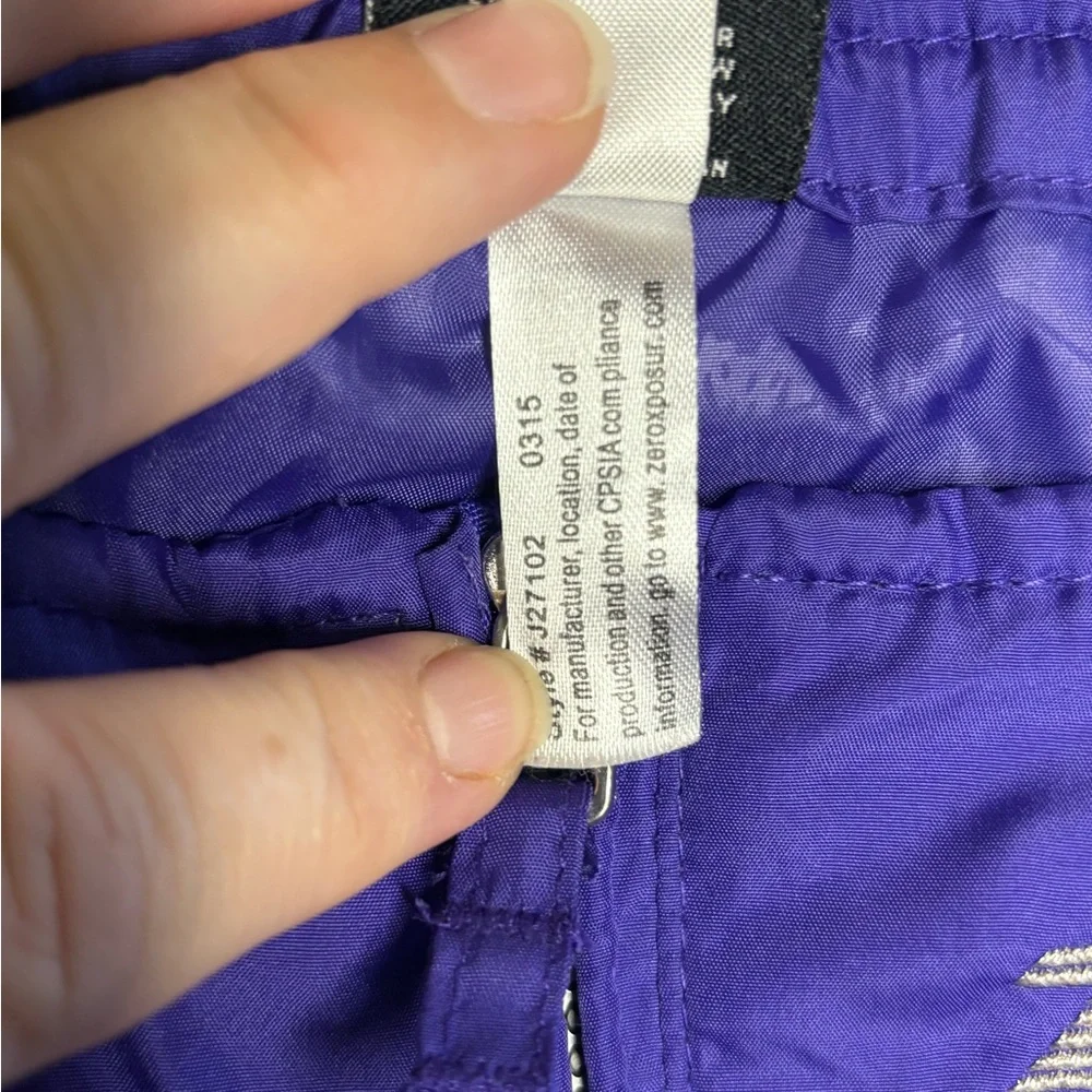 ZeroXposur Kids Snowsuit Suspenders and Pants Kids Size 4 Style #J27102 Winter